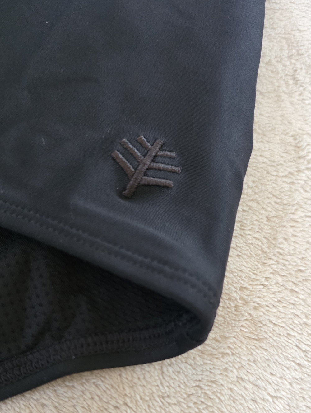 Coolibar Escalante Sleeveless Swimsuit Black One Piece - Picture 3 of 12